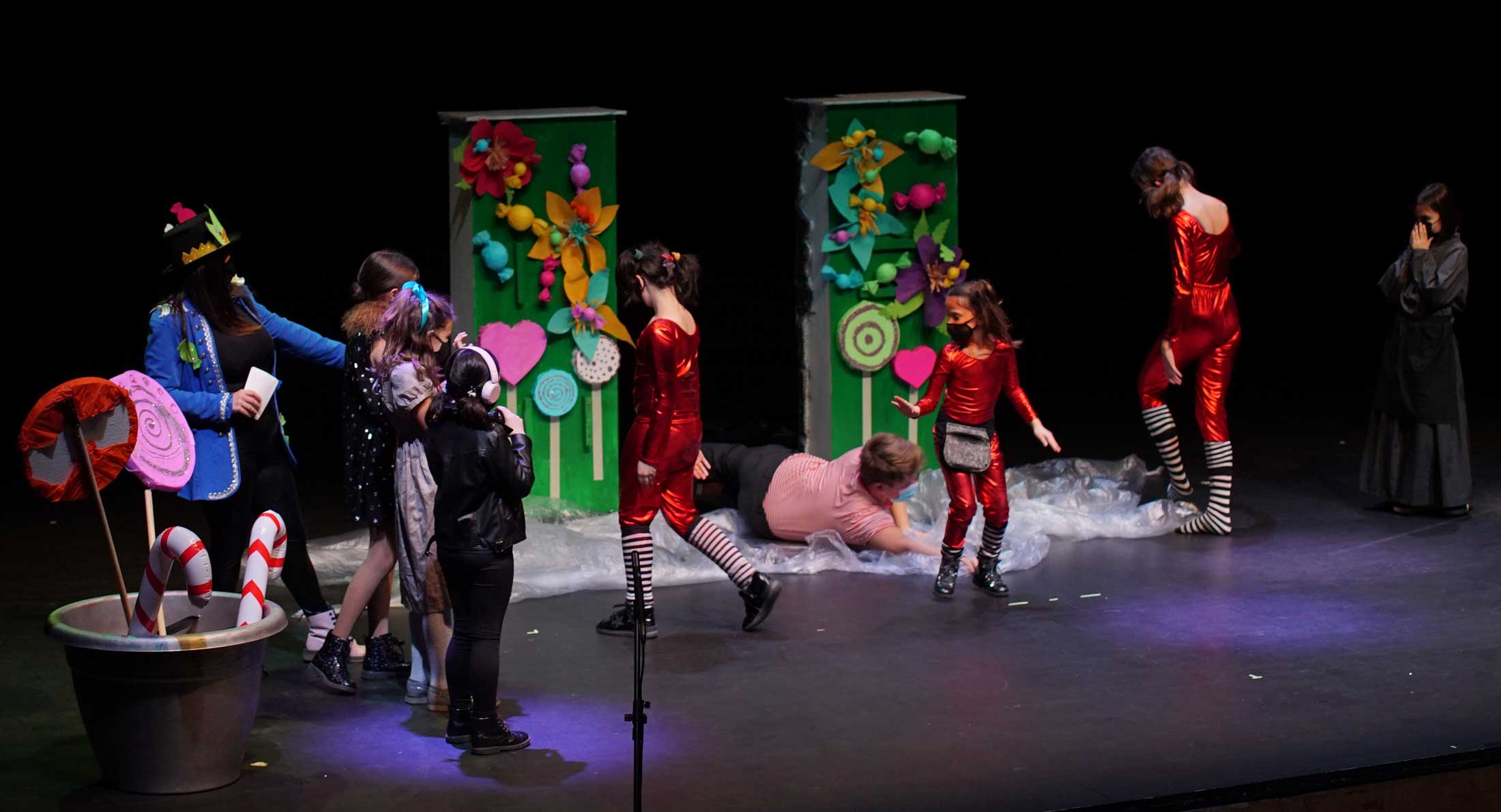 Teatro infantil "Charlie y la fábrica de chocolate" de butaca 78 eserlekua