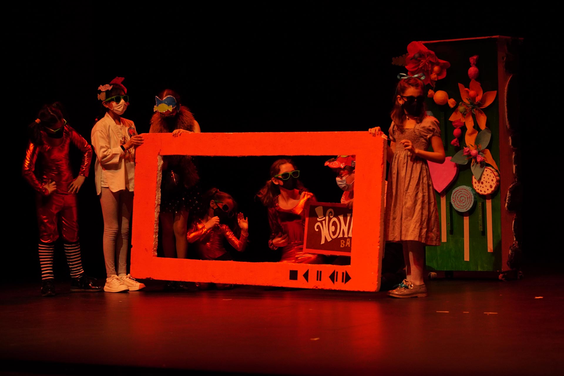 Teatro infantil "Charlie y la fábrica de chocolate" de butaca 78 eserlekua
